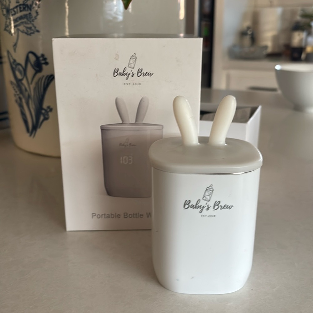 Portable bottle warmer